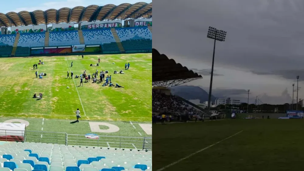 El gramado y la iluminación son dos de los dolores de cabeza del estadio Armando Maestre.