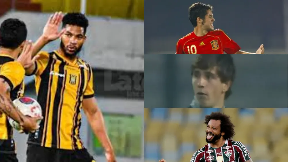 Carlos Robles se enfrentó a unos jóvenes Isco Alarcón y ‘Dibu’ Martínez; además, jugó contra Marcelo.