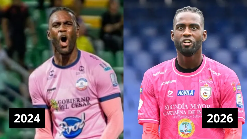 Carlos Mosquera fue el arquero titular, se marchó de Alianza Valledupar a finales de 2024.