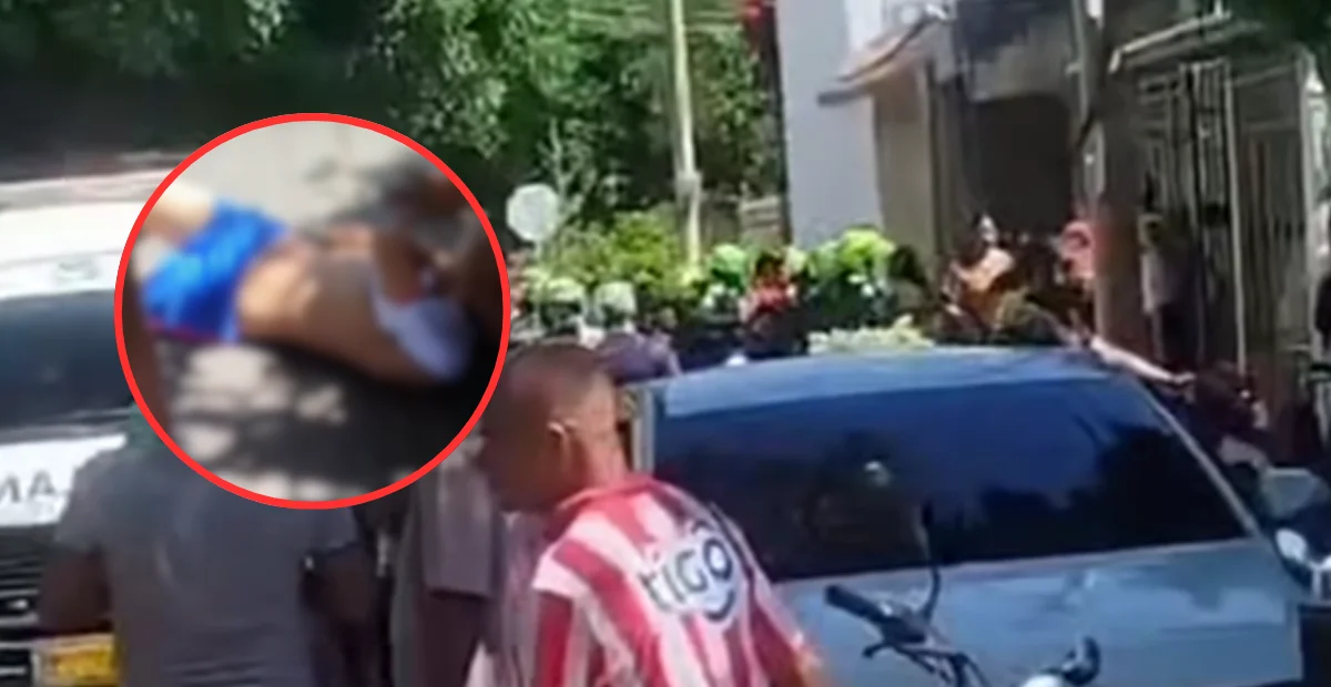 Un joven aún sin identificar perdió la vida en medio de un confuso altercado ocurrido en el parque del barrio Manantial. Foto: cortesía.