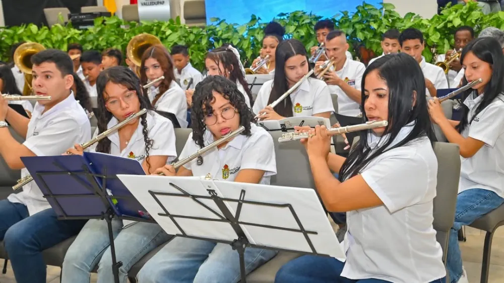 Fue presentada la Banda Infantil y Juvenil del Municipio.