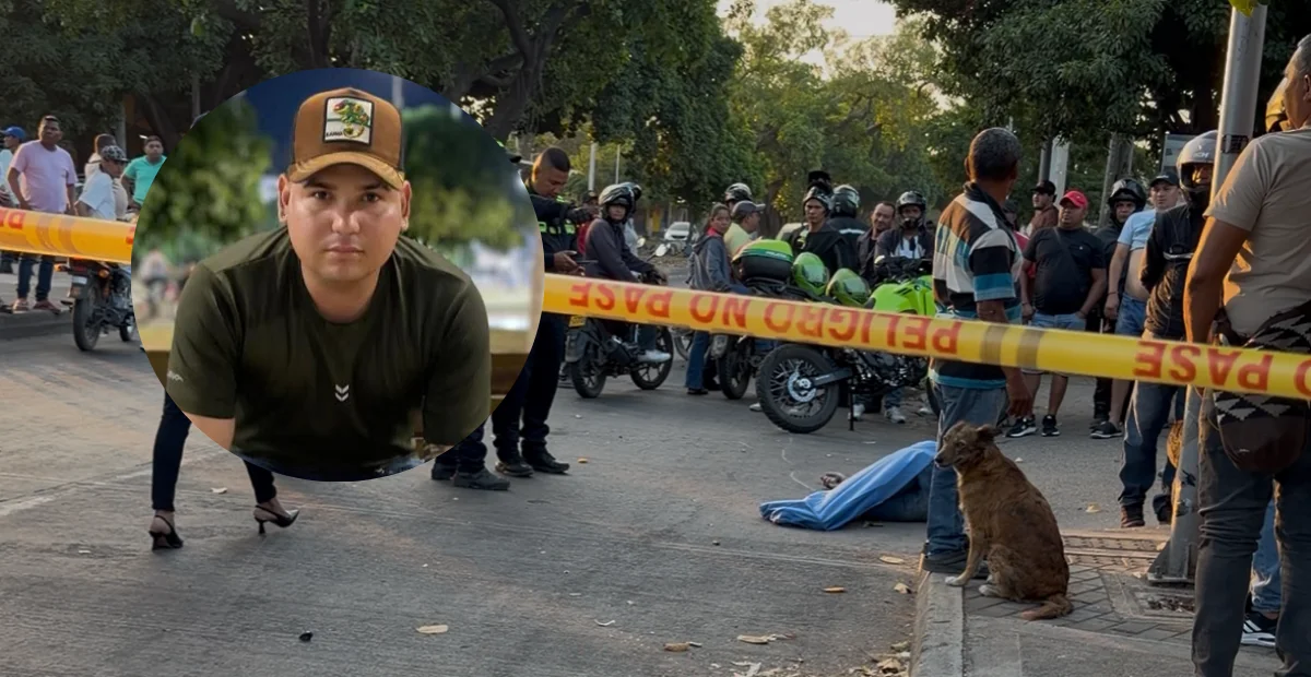 Klisman Alfonso Domínguez Echeverría, de 23 años de edad, colisionó contra el pavimento, luego de que el joven perdiera el control del vehículo. Foto: cortesía.