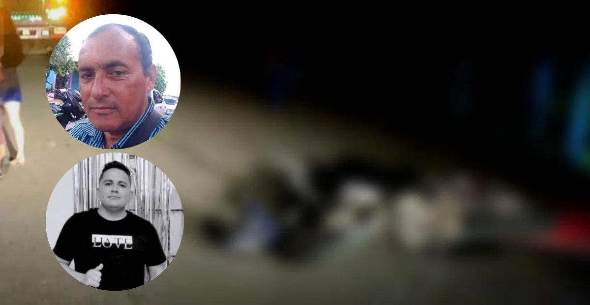 Autoridades atendieron el accidente registrado en la recta de Las Palmeras, vía Becerril–La Jagua de Ibirico, donde dos hombres perdieron la vida. Foto: cortesía.