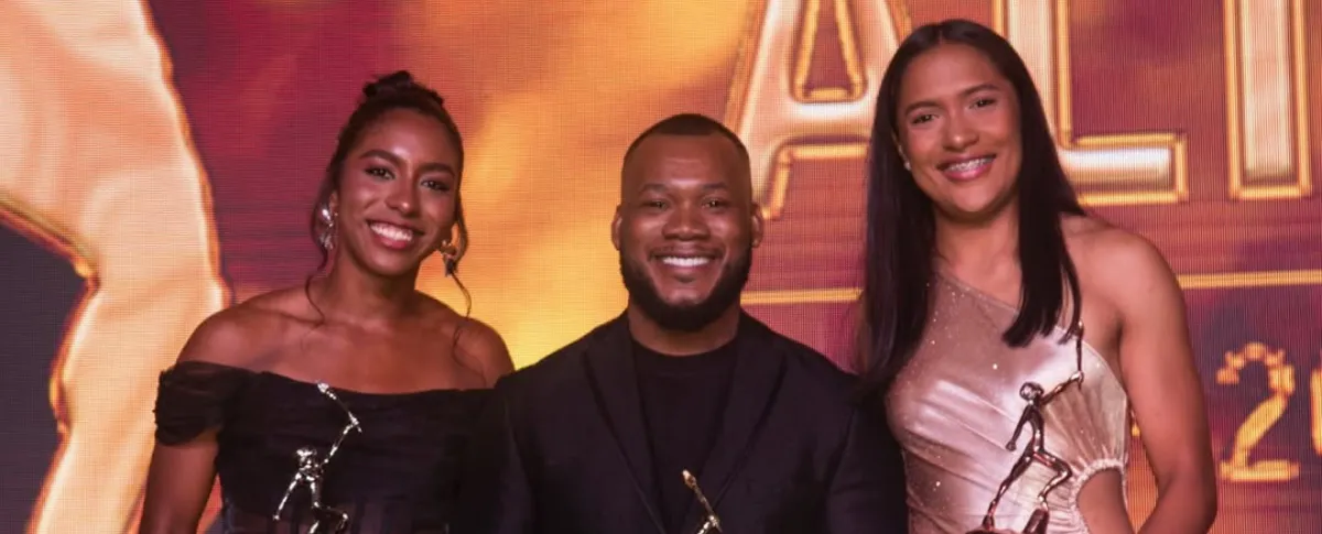 El podio fue completado por el levantador de pesas Jeison López, quien se quedó con el galardón dorado; y la ciclista de pista, Stefany Cuadrado.