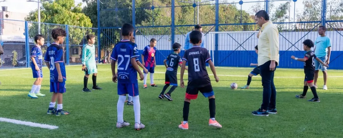 Más de cinco canchas deportivas de la ciudad fueron habilitadas nuevamente.