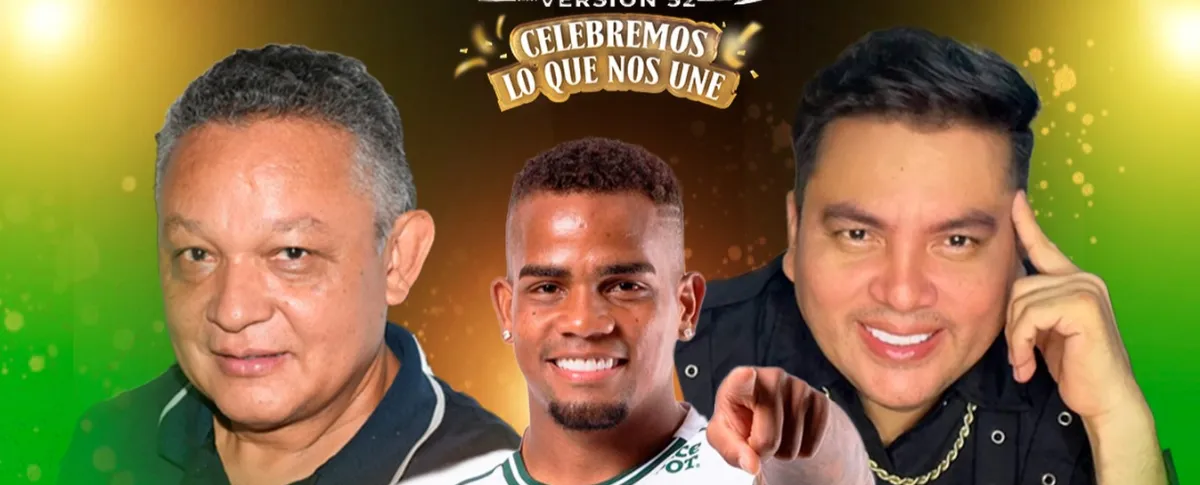 De izquierda a derecha los homenajeados: el periodista Luis Barreto, el futbolista Edgar Guerra y el cantante Edwin Solano.