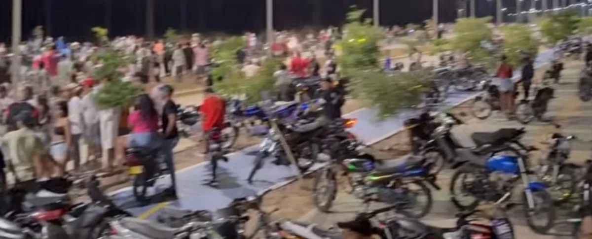 La zona de Las Palmas se ha convertido en punto de encuentro para los motociclistas en Valledupar.