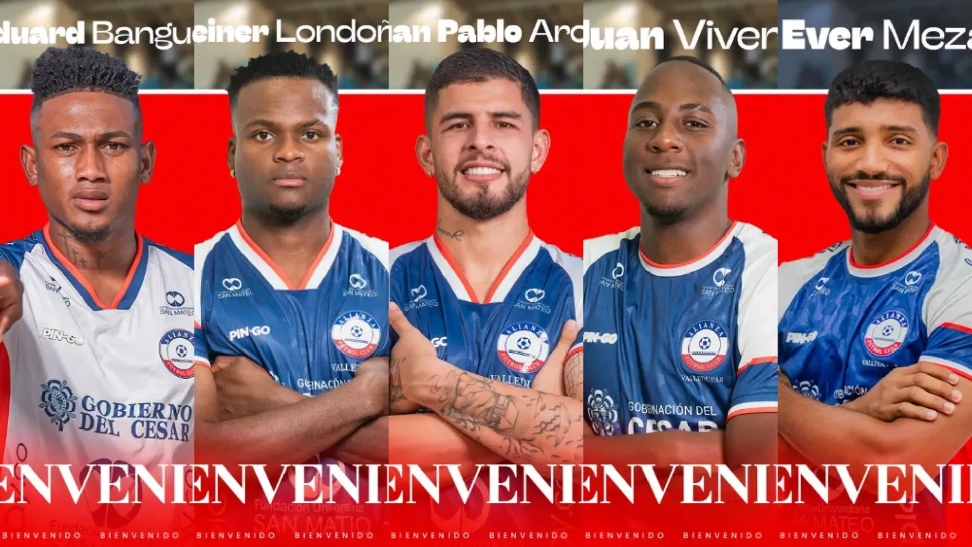 Estos fueron los refuerzos de Alianza Valledupar.