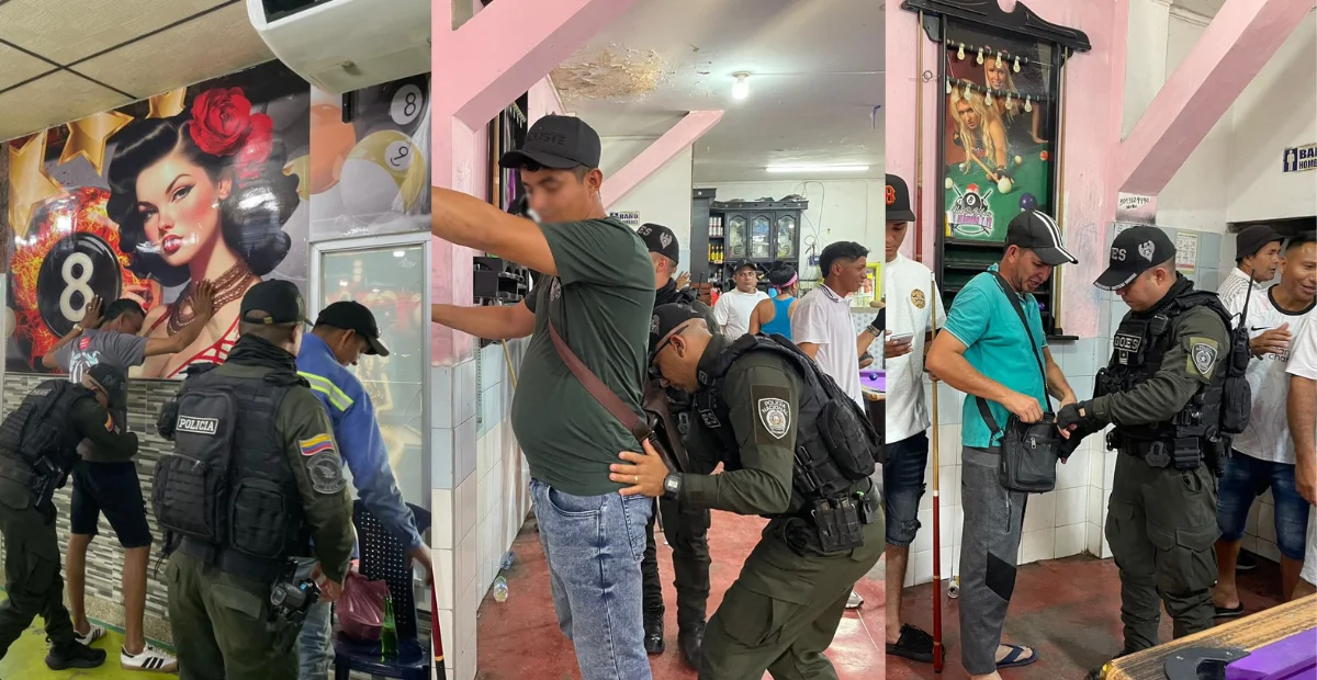 La Policía Metropolitana de Valledupar intensificó controles y operativos durante diciembre y Año Nuevo, logrando una reducción histórica en delitos priorizados. Foto: Policía.