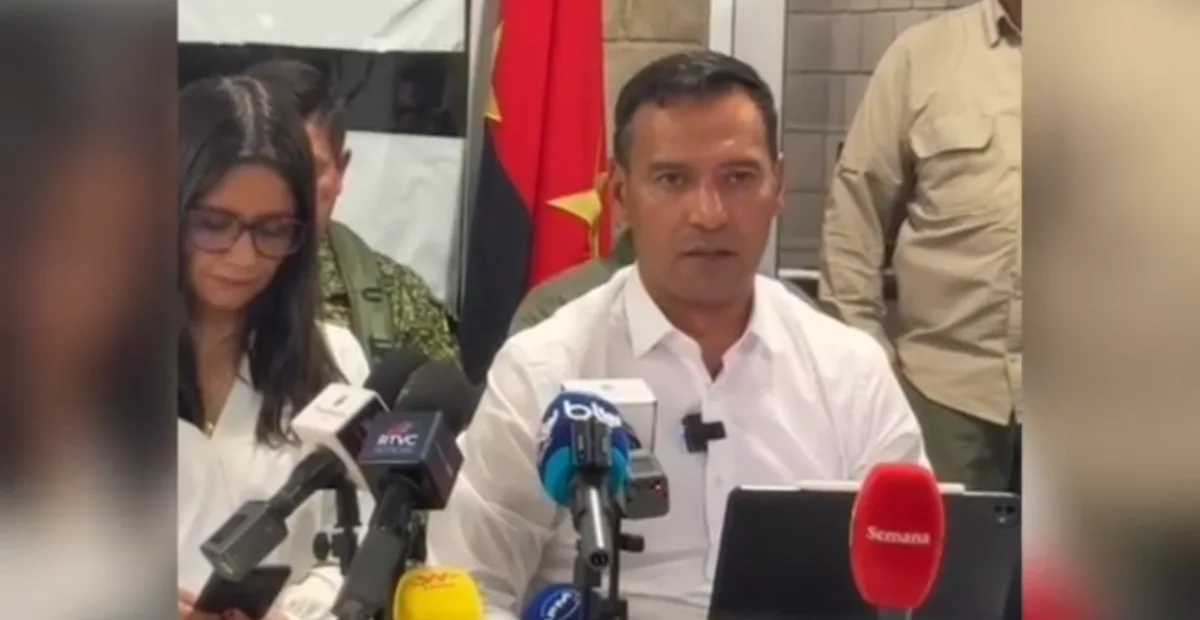 Ministro de Defensa, Pedro Sánchez, explicó que la medida busca anticiparse a posibles riesgos para la seguridad ciudadana y la estabilidad institucional. Foto: cortesía.