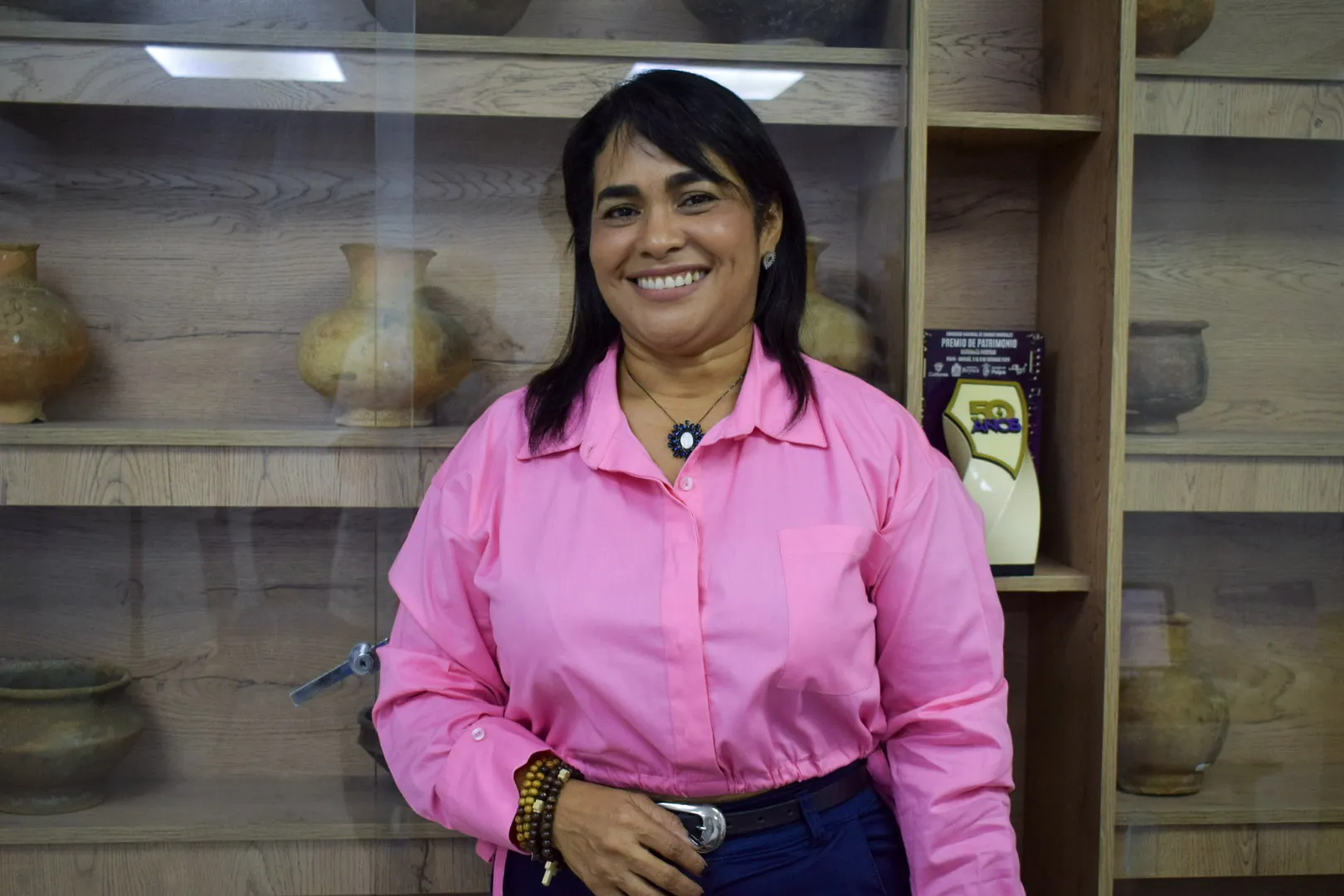 La directora de la Oficina de Cultura, Yanelis González, dio detalles sobre la jornada cultural del día jueves.