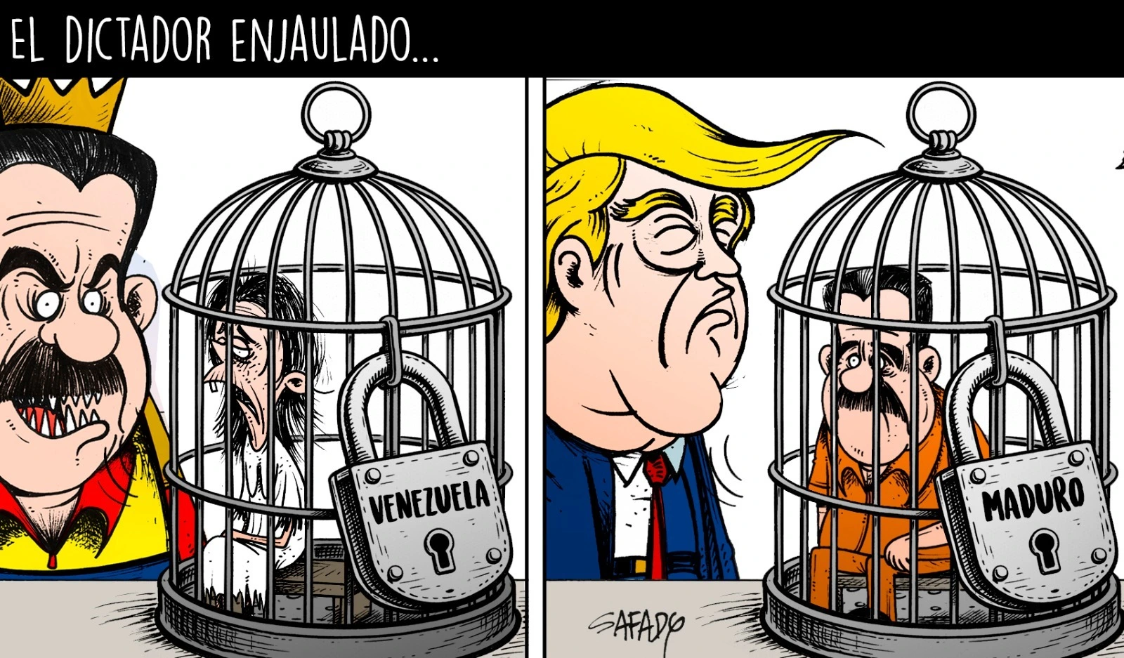 Esta es la caricatura de hoy 5 de enero, creada y diseñada por @Safadybujo🔍La caricatura es un espacio libre de opinión.