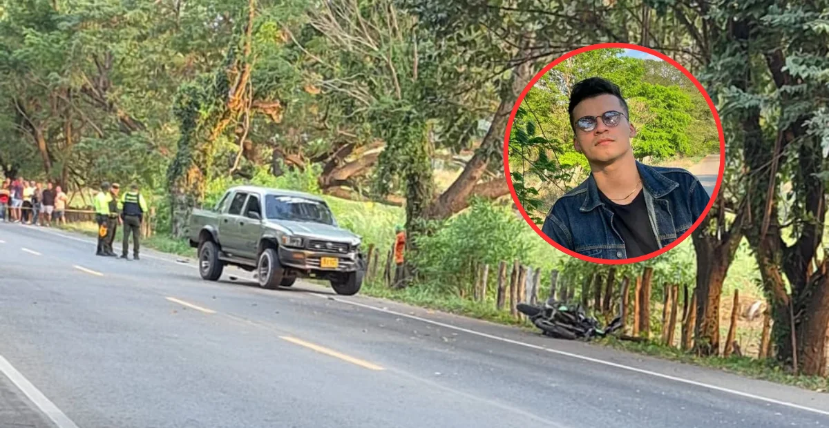 Alex Ricardo Maestre Maestre, de 26 años, falleció en el lugar de los hechos debido a la gravedad de las lesiones. Foto: Cortesía.