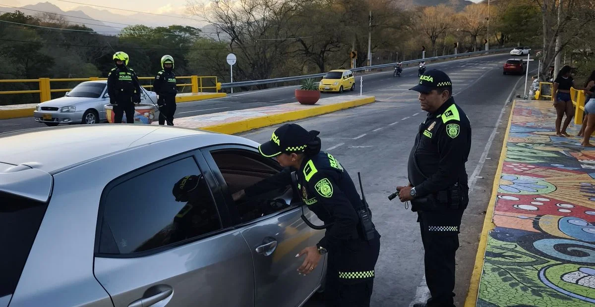 Autoridades civiles, Fuerza Pública y organismos de socorro coordinan el plan de seguridad para el puente de Reyes y los 476 años de Valledupar. Foto: Policía.