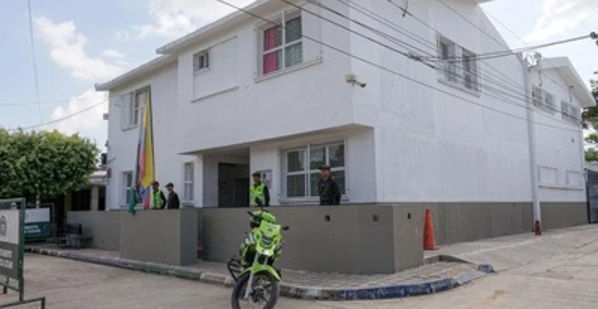 Las autoridades detectaran una camioneta que, al parecer, sería utilizada para perpetrar un atentado terrorista contra la estación de Policía de esta población. Foto: cortesía.