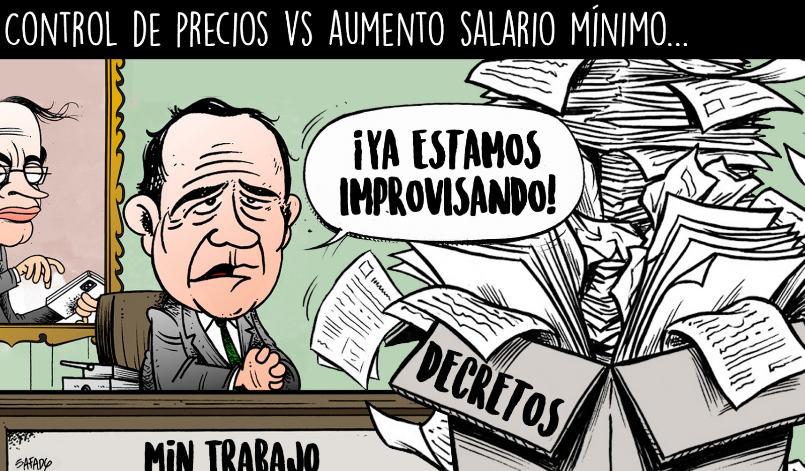 Esta es la caricatura de hoy 3 de enero, creada y diseñada por @Safadybujo🔍La caricatura es un espacio libre de opinión