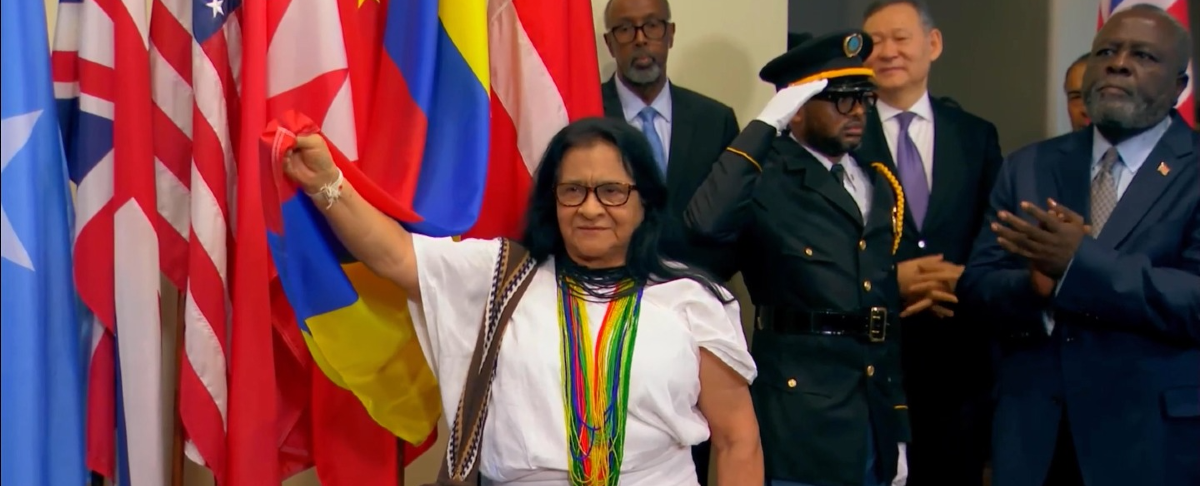 Leonor Zalabata Torres, Representante Permanente de Colombia ante las Naciones Unidas.