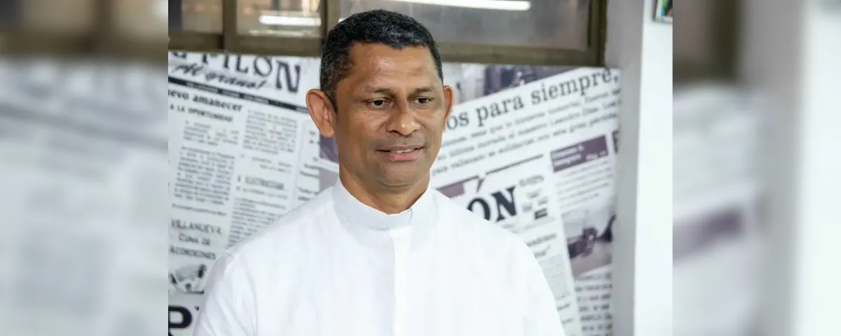 Jesús Alberto Torres Ariza, nuevo obispo de la Diócesis de San José del Guaviare, durante su ordenación episcopal en Valledupar.