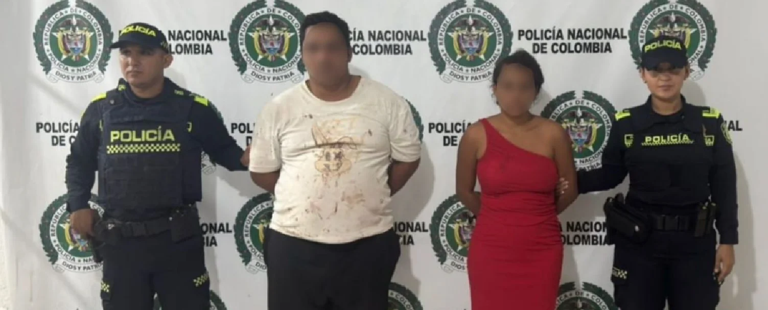 Hombre golpeó a su pareja y esta lo cortó con un vidrio en Valledupar: ambos fueron capturados