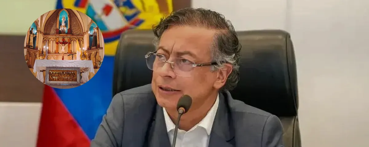 Las palabras del presidente Petro generaron reacciones inmediatas de la Iglesia y sectores religiosos del país.