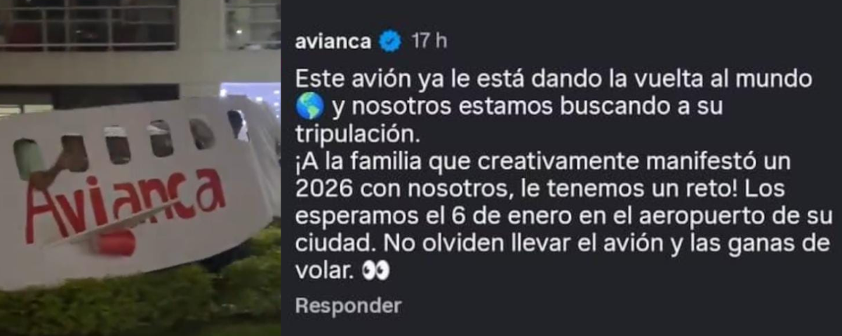 Horas después se confirmó que el sueño se hizo realidad: la aerolínea decidió regalarles un viaje real, convirtiendo un agüero simbólico en una experiencia concreta.