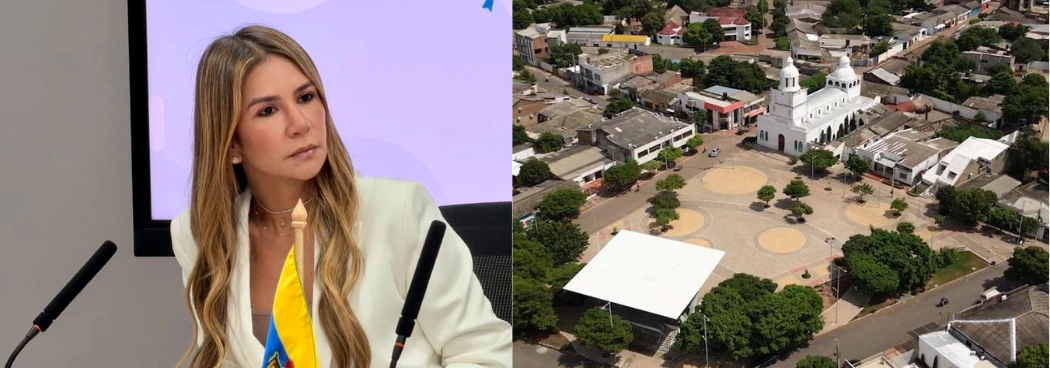 web.Elvia Milena Sanjuán, gobernadora del Cesar.