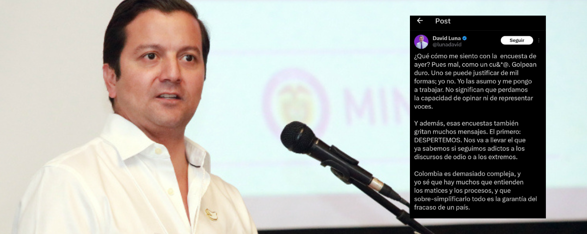 Luna señaló que las encuestas no solo reflejan cifras, sino también mensajes de fondo para el país.