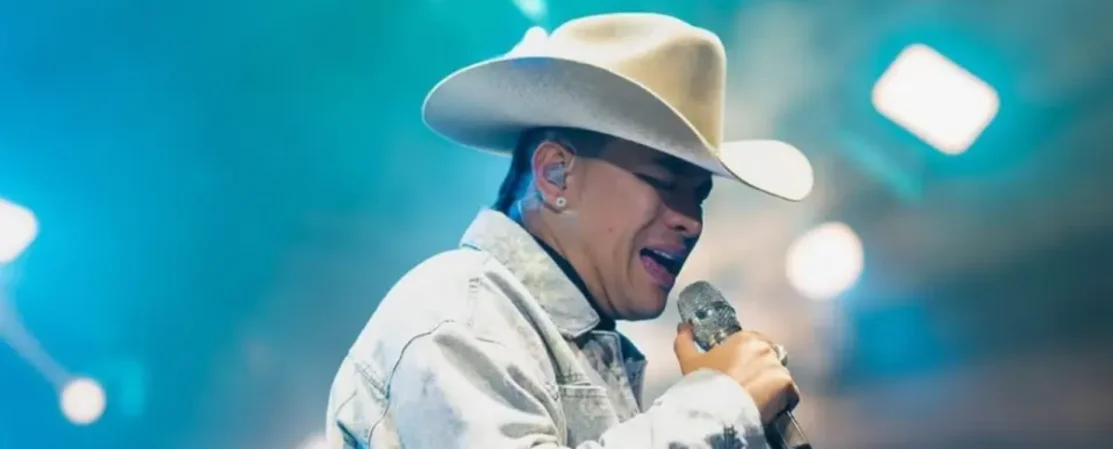 Yeison Jiménez en un concierto.