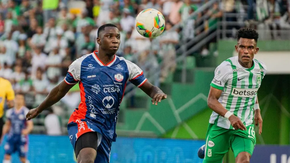 Todo sucedió en el choque entre Alianza Valledupar y Atlético Nacional. 