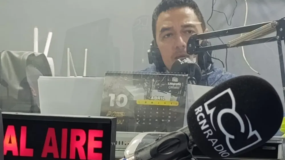 Albeiro Medina, el rostro y la voz de RCN Radio.
