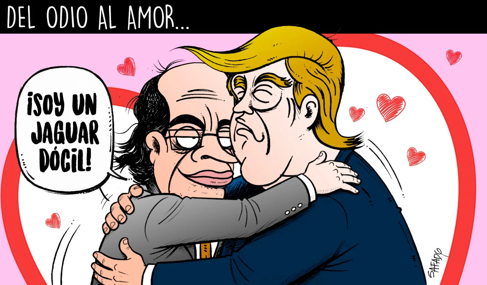 Del odio al amor