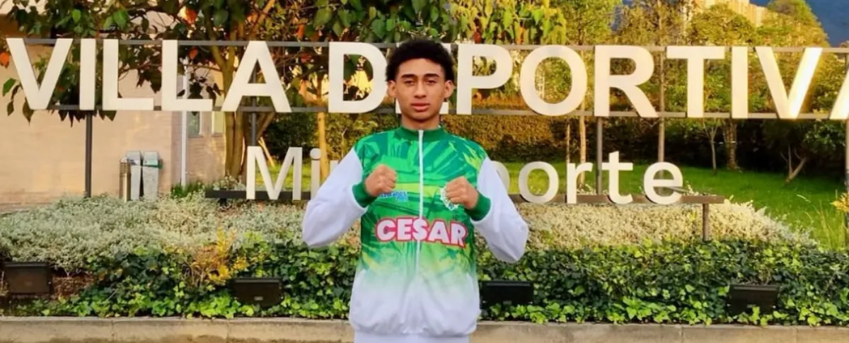 El vallenato, que combina la vida de deportista con la de estudiante en el colegio Consuelo Araújo Noguera, fue uno de los elegidos por la Selección Colombia de Boxeo.