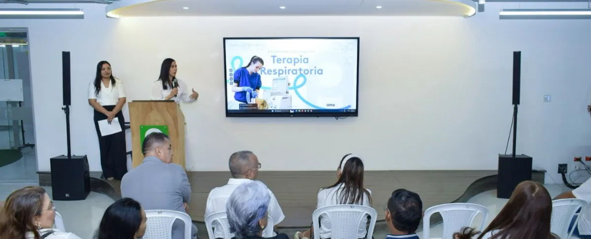 Fue lanzado de manera oficial el programa de Terapia Respiratoria de Areandina Valledupar. Foto: Said Armenta.