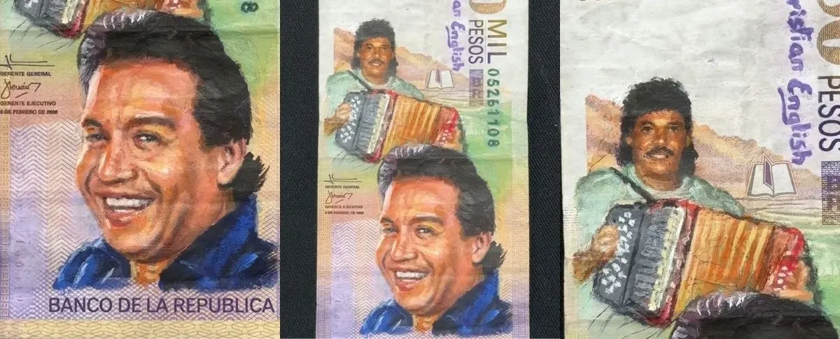 En los últimos días circuló a través de redes sociales un video que se hizo viral, en el que se ve a un billete de $50.000 sufriendo una radical transformación.