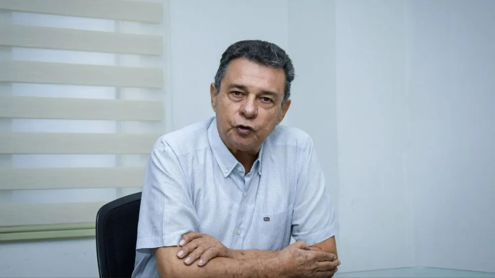 El rector de la UDES campus Valledupar, Carlos Morón, se expresó con entusiasmo sobre el nuevo programa de enfermería. Foto: Said Armenta.