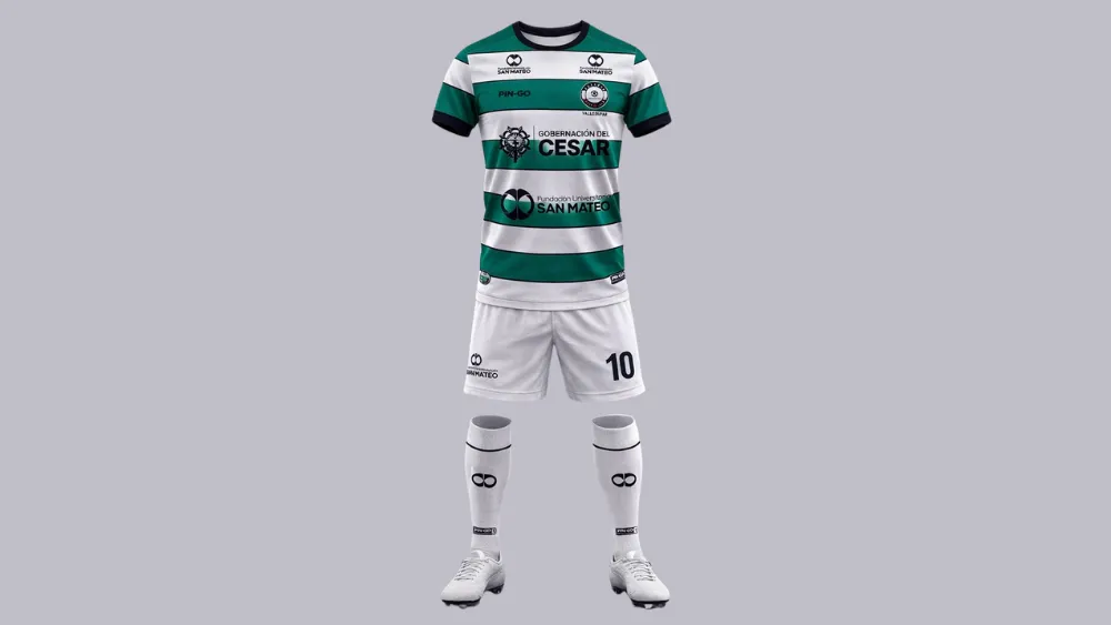 La camiseta visitante mantendría el mismo diseño de la principal pero adaptando la bandera cesarense. Foto: @ferchodaza28