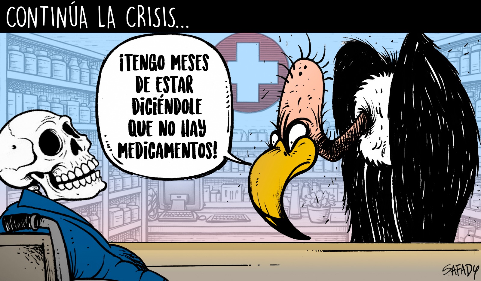 Esta es la caricatura de hoy 2 de febrero, creada y diseñada por @Safadybujo 🔍La caricatura es un espacio libre de opinión.