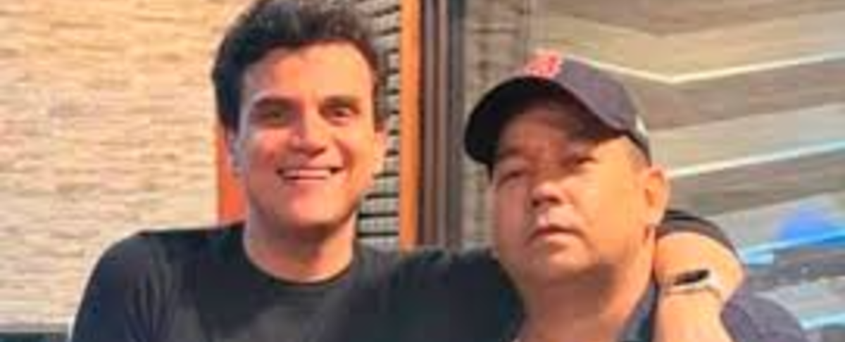 Silvestre Dangond y su amigo Niko Arredondo.