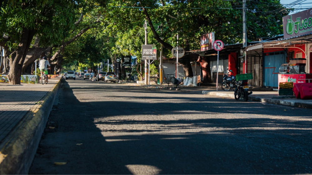 Las obras en la Avenida Simón Bolívar continúan.
