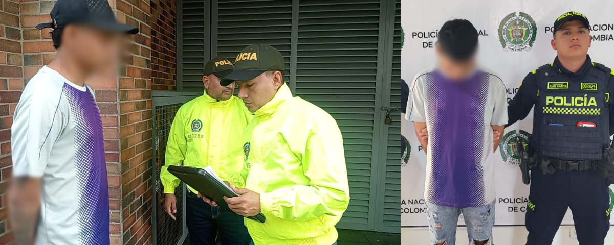 La detención se realizó en el municipio de Girón, Santander, donde el hombre se encontraba oculto tras, presuntamente, participar en varios hechos violentos ocurridos en el departamento del Cesar.