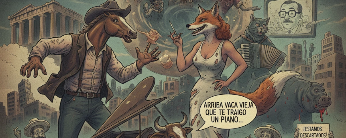 Hoy encontramos las locuras del mismo hombre con toda su carga de civilización y desprecio de su propia especie.