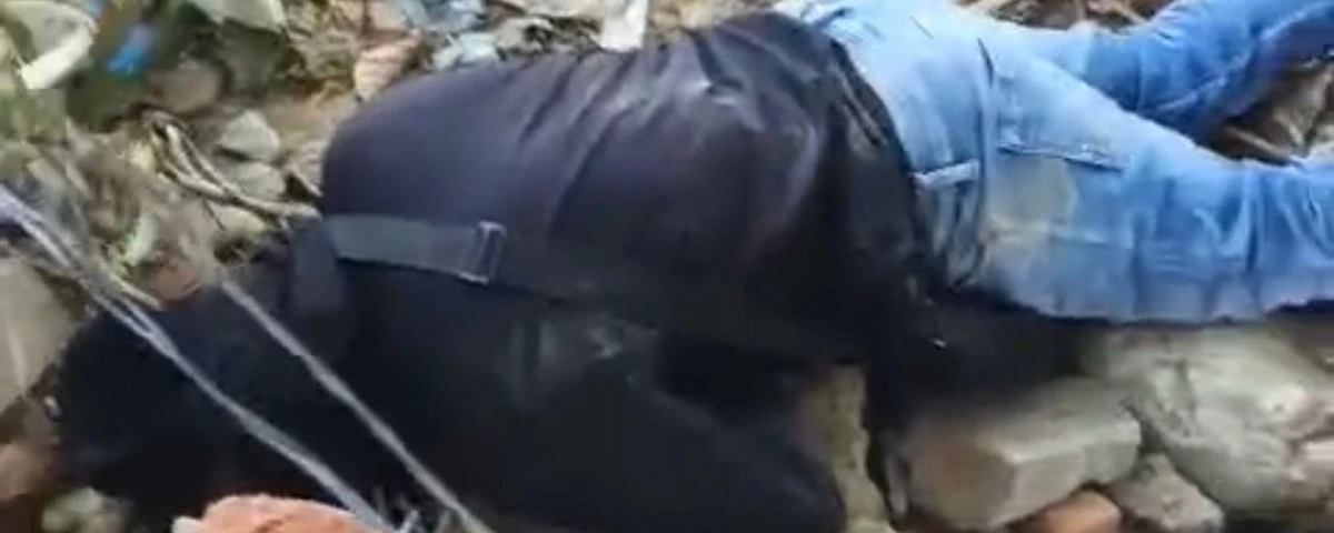 Según algunos transeúntes se trataría de un cobrador o pagodiario.