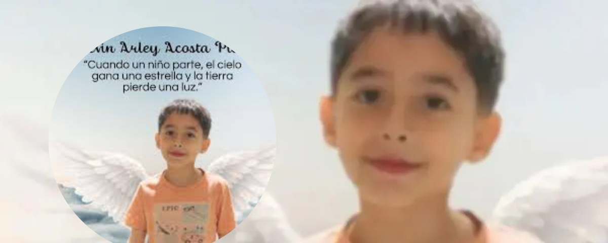 En su familia lo recuerdan como un niño cariñoso, alegre y aficionado a montar bicicleta.