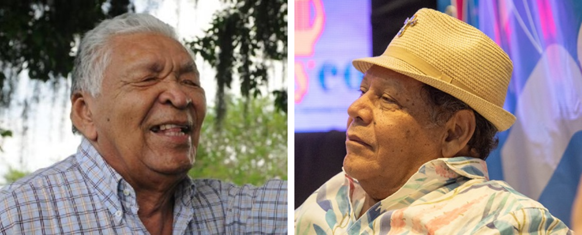 Leandro Díaz y Rosendo Romero.