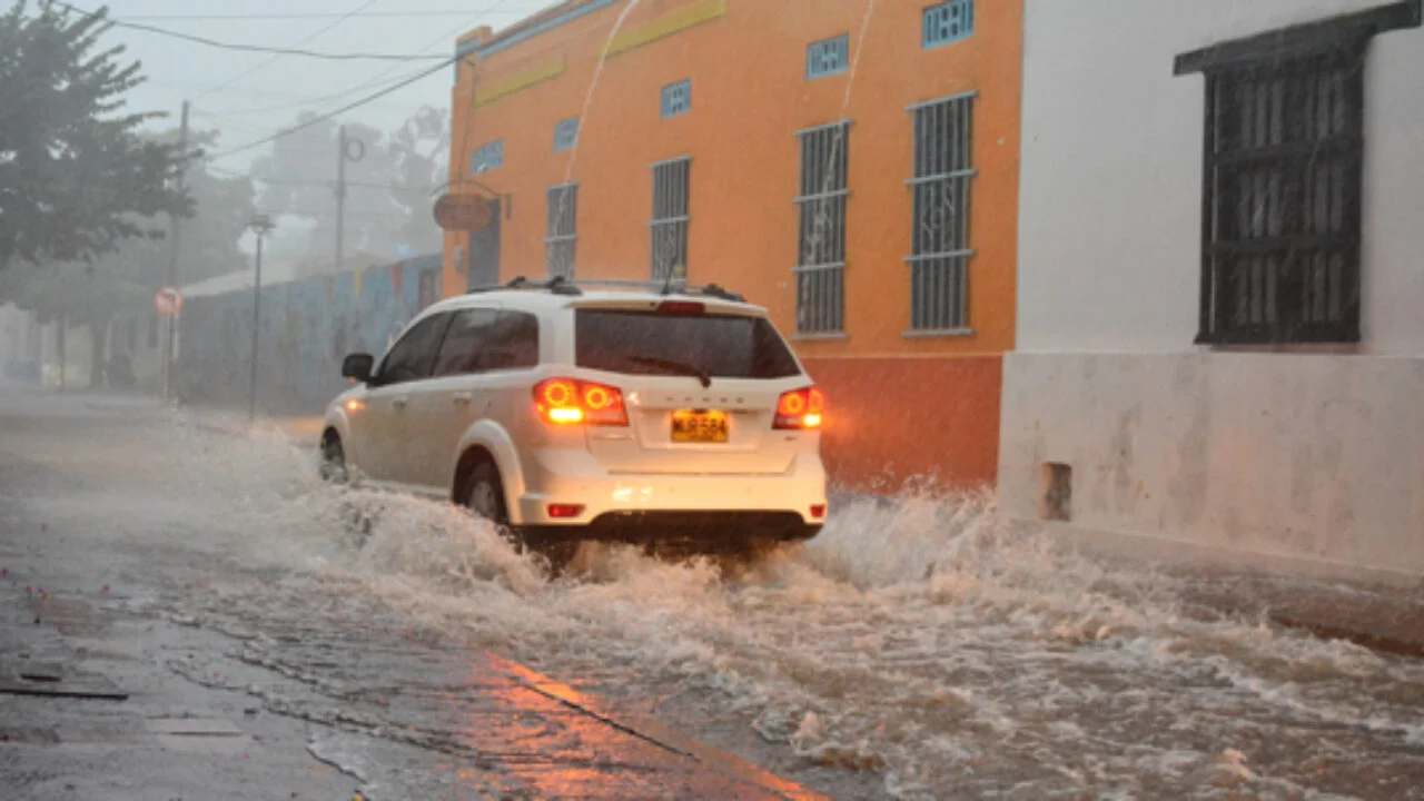Foto de referencia de lluvias en Valledupar.