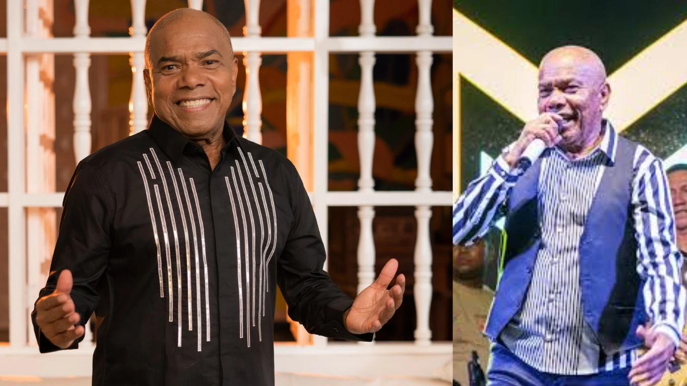 El cantante vallenato Miguel Morales