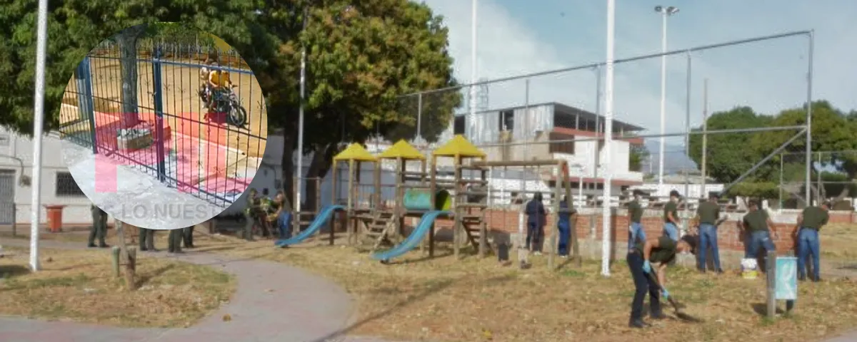 Momento en que la víctima se aleja herida tras el ataque ocurrido en el barrio Simón Bolívar de Valledupar.