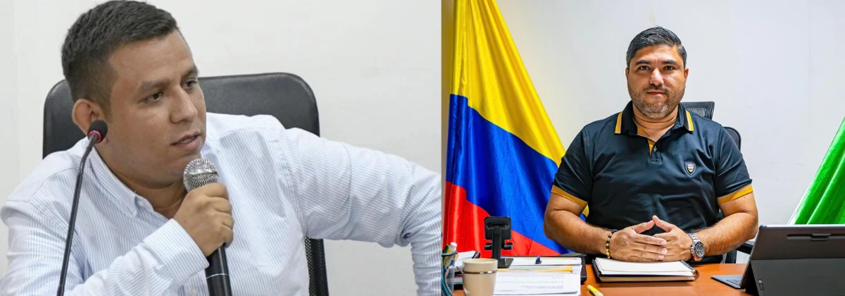 web-Concejal José García y el alcalde encargado Isaac Holguin.