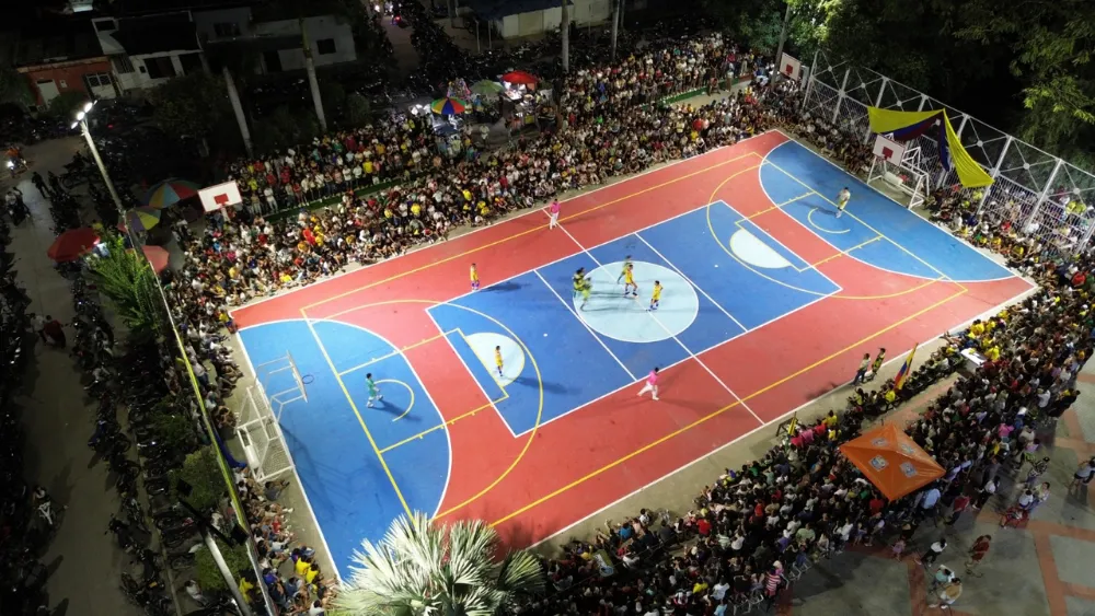 El deporte también hace parte fundamental de esta apuesta por el bienestar social en San Alberto.