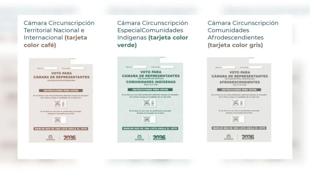 Guía para el lector: ¿cómo manejar los tarjetones sin anular su voto?